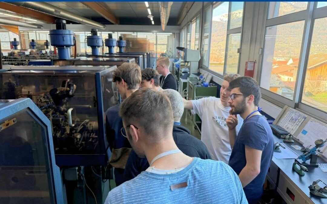 Visite de MGB pour des étudiants en BUT MPI